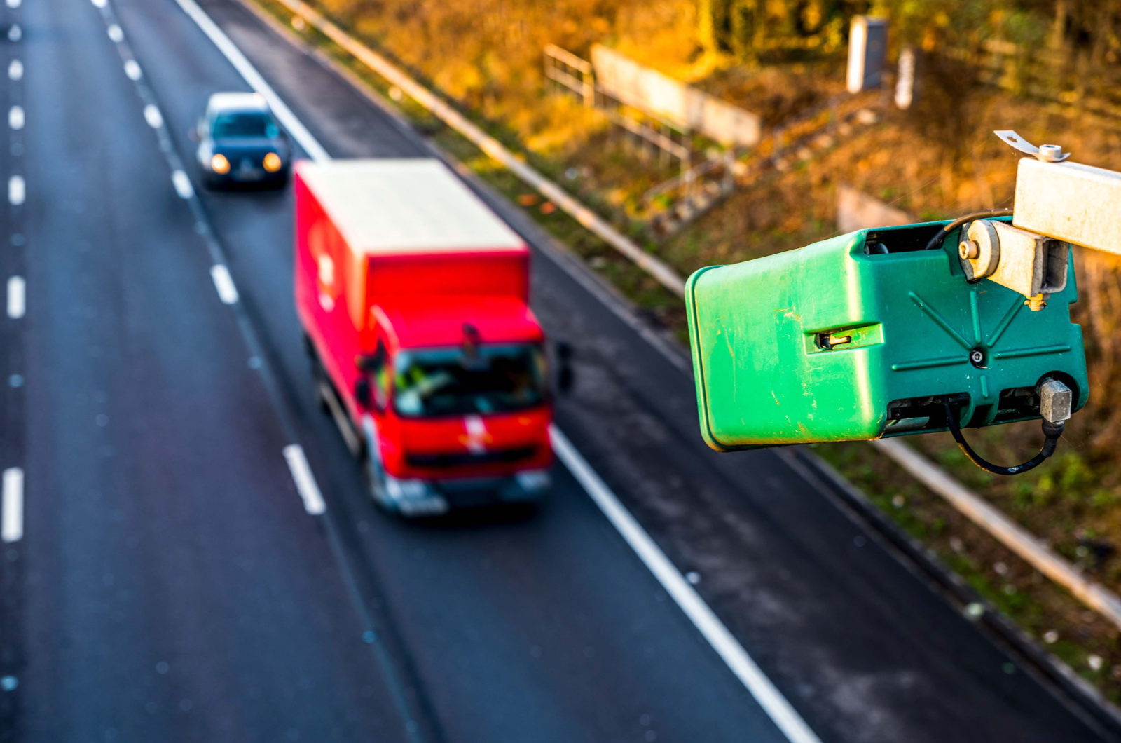 Toll ANPR truck car 2